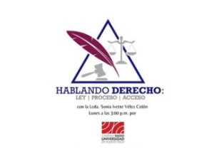 Read more about the article Hablando Derecho