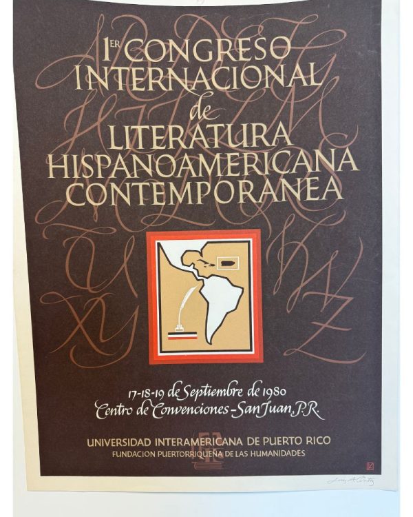 Obra 125 - 1er Congreso Internacional de Literatura 1980