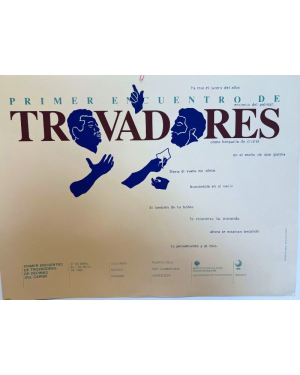 Obra 29 - Primer Encuentro de Trovadores