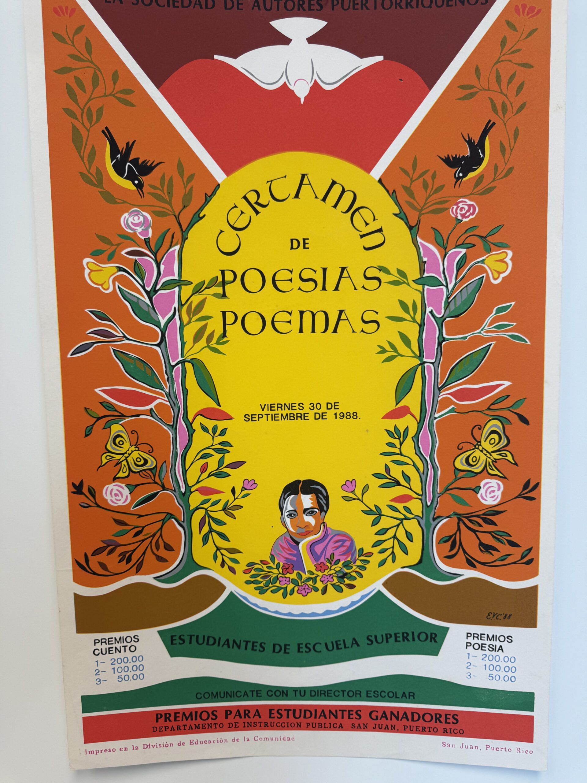 Obra 35 - Sociedad de autores puertorriqueños - Certamen de poesías poemas