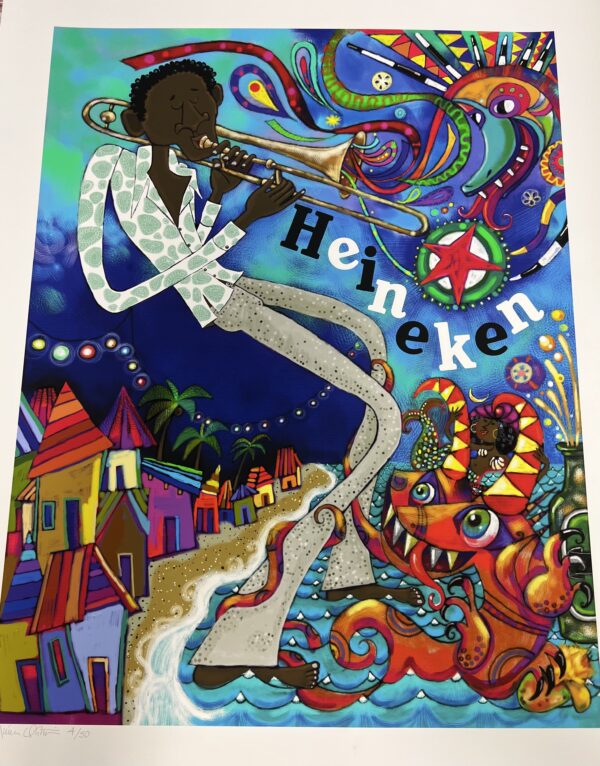 Obra 7 - Afiche Heineken Jazz Fest 2013