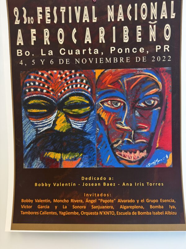 Obra 42 - 45 Dennis Mario Rivera 2022 - 23ro Festival Nacional Afrocaribeño